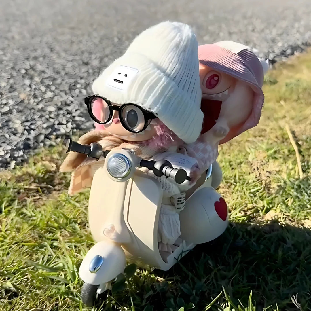 LaBuBu Toy Motorcycle Electric Scooter Vespa Inspired | LaBuBu Accessories - LaBuBus Monster