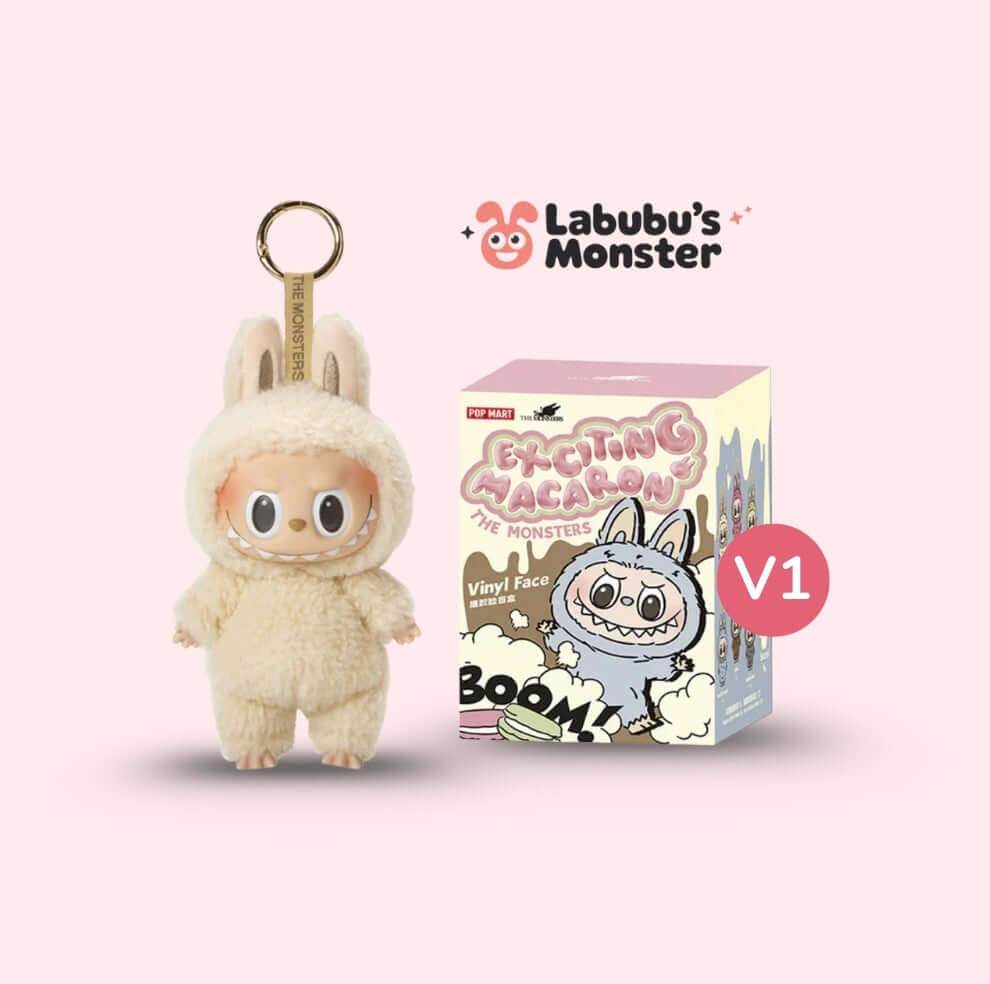 The Monsters Authentic Exciting Macaron Vinyl Plush Blind Box V1 (New, Sealed) 17cm | LaBuBu Dolls - LaBuBu