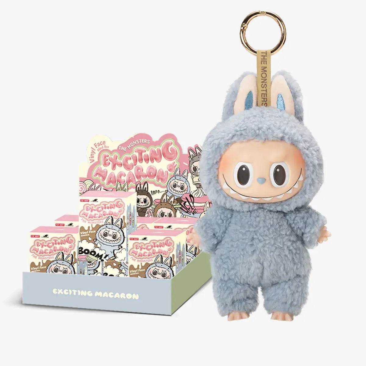 The Monsters Authentic Exciting Macaron Vinyl Plush Blind Box V1 (New, Sealed) 17cm | LaBuBu Dolls - LaBuBu