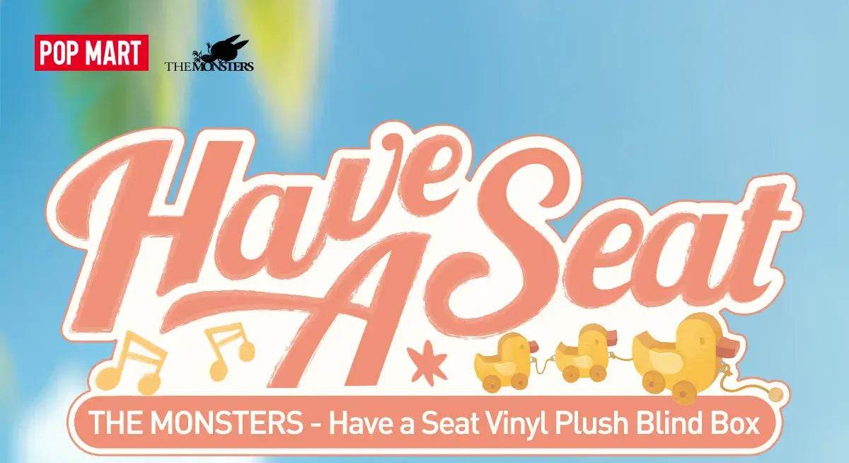 The Monsters Authentic Have a Seat Vinyl Plush Pendant Blind Box V2 (New, Sealed) 15cm | LaBuBu Dolls - LaBuBu