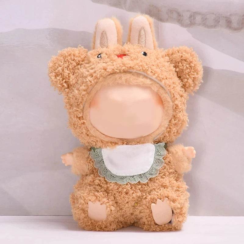 17cm Mini Plush Doll'S Clothes Outfit Accessories For Labubu Clothes Time To Chill Doll Clothes - LaBuBu