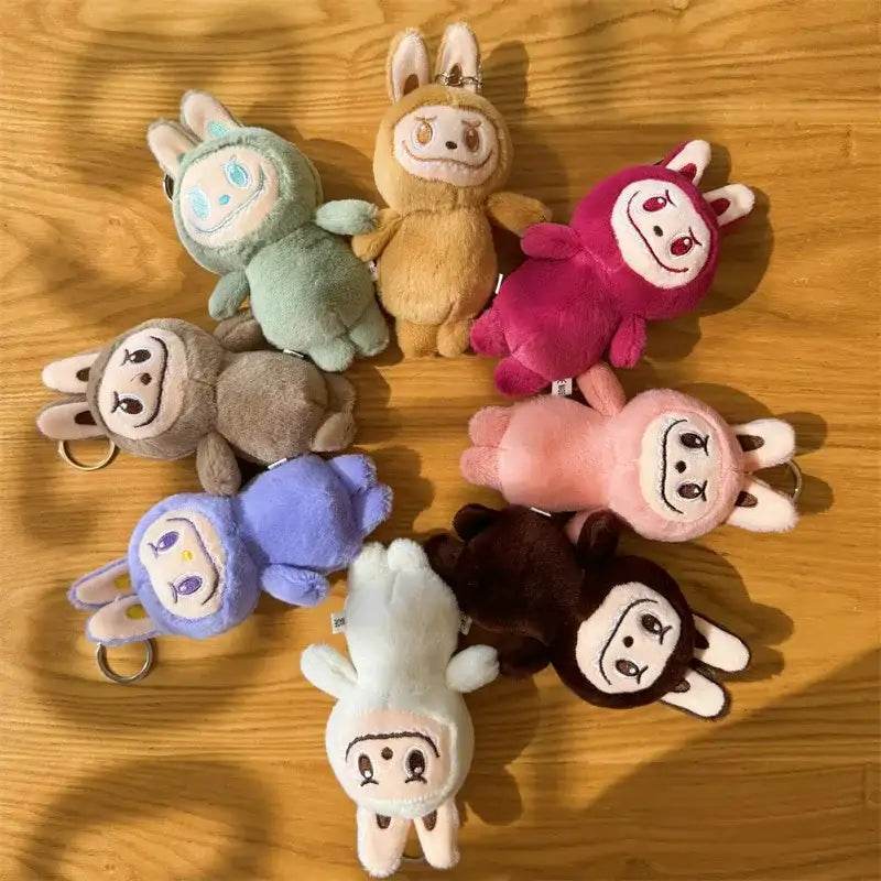 Furry Kawaii New Labubu Plush Toys Labubu Stuffed Doll Plush Toy Keychain Pendant - LaBuBu