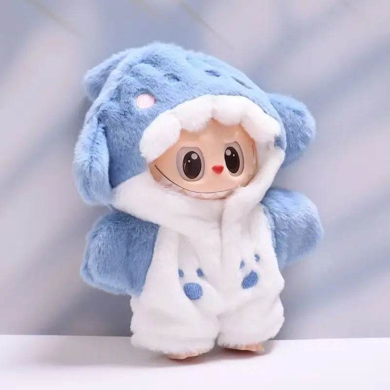 Labubu Clothes Doll Shark Cute Cartoon Toy Baby and Plush Outfit - LaBuBu
