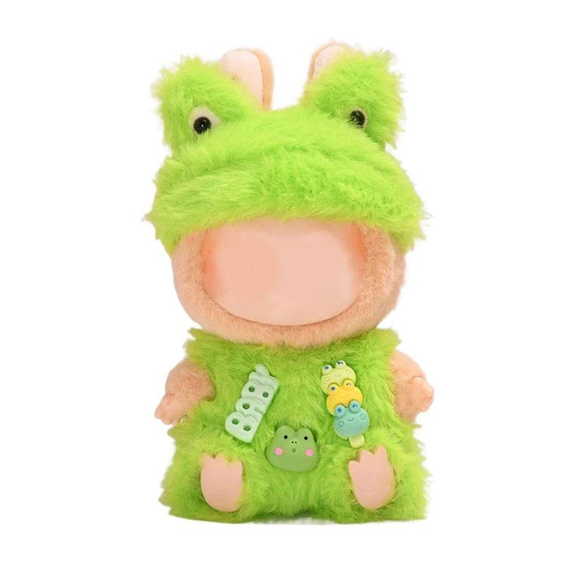 17cm Mini Plush Doll'S Clothes Outfit Accessories For Labubu Clothes Time To Chill Doll Clothes - LaBuBu