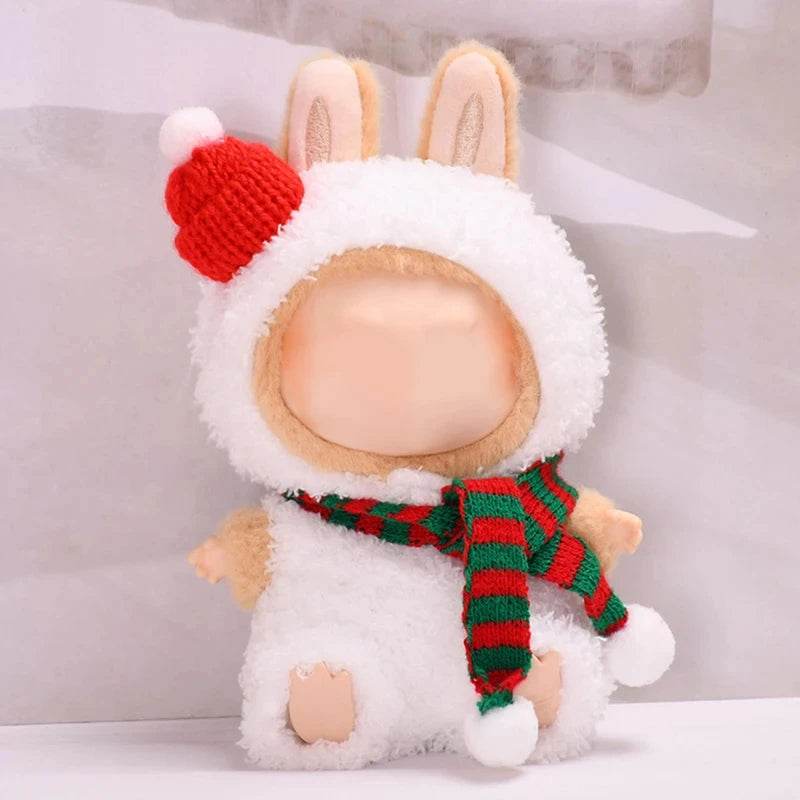 17cm Mini Plush Doll'S Clothes Outfit Accessories For Labubu Clothes Time To Chill Doll Clothes - LaBuBu