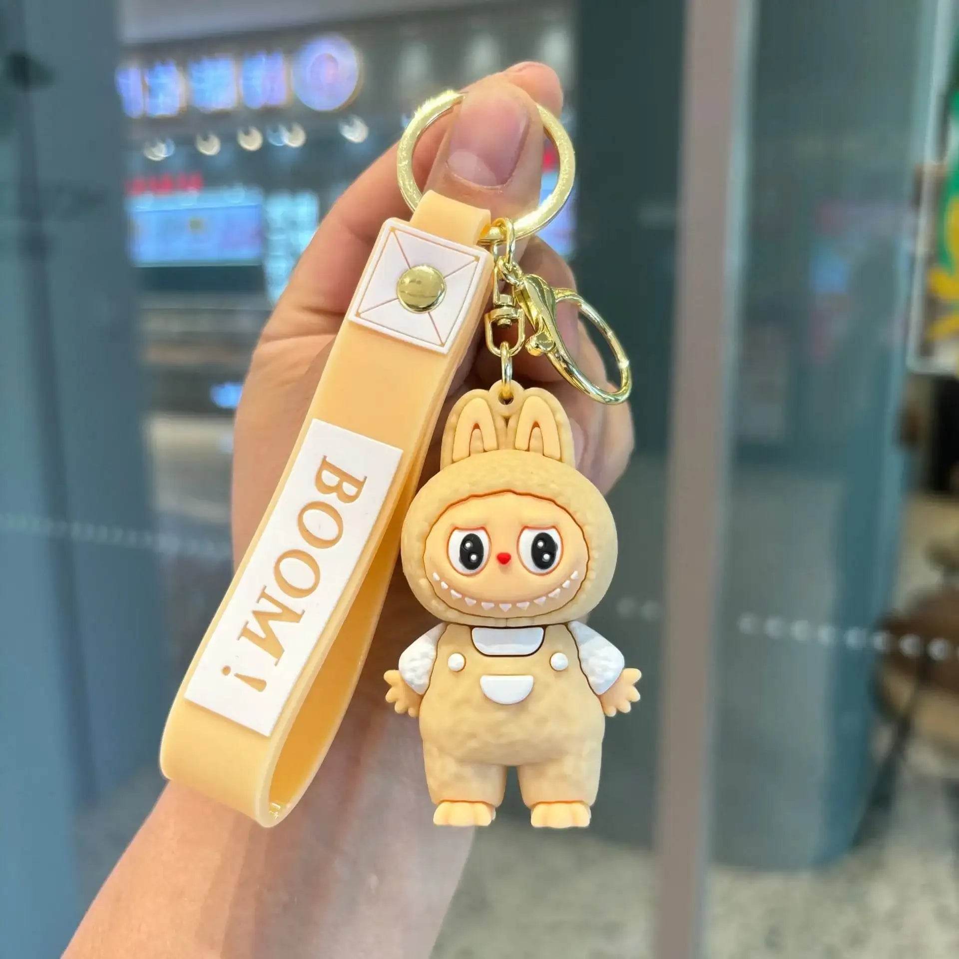 Labubu Keychain Cute Doll Mini Wristlet | LaBuBu Accessories - LaBuBu