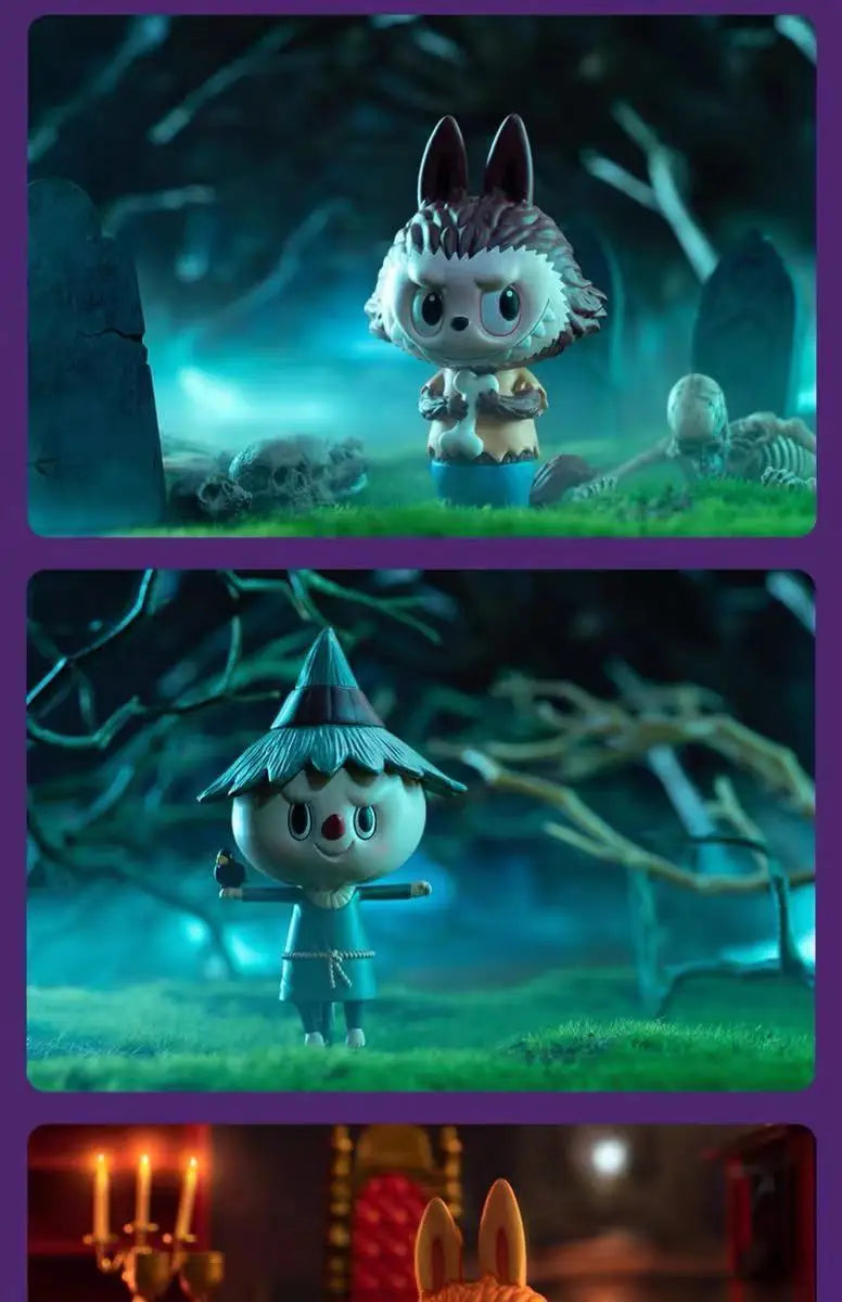 Labubu Halloween Monster Carnival Series Pendant LaBuBu Dolls