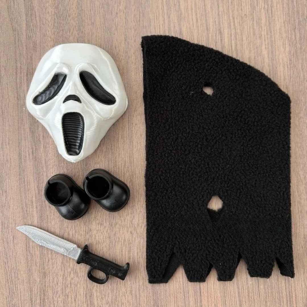 Labubu Mask Halloween Horror Masks Outfits | LaBuBu Clothes