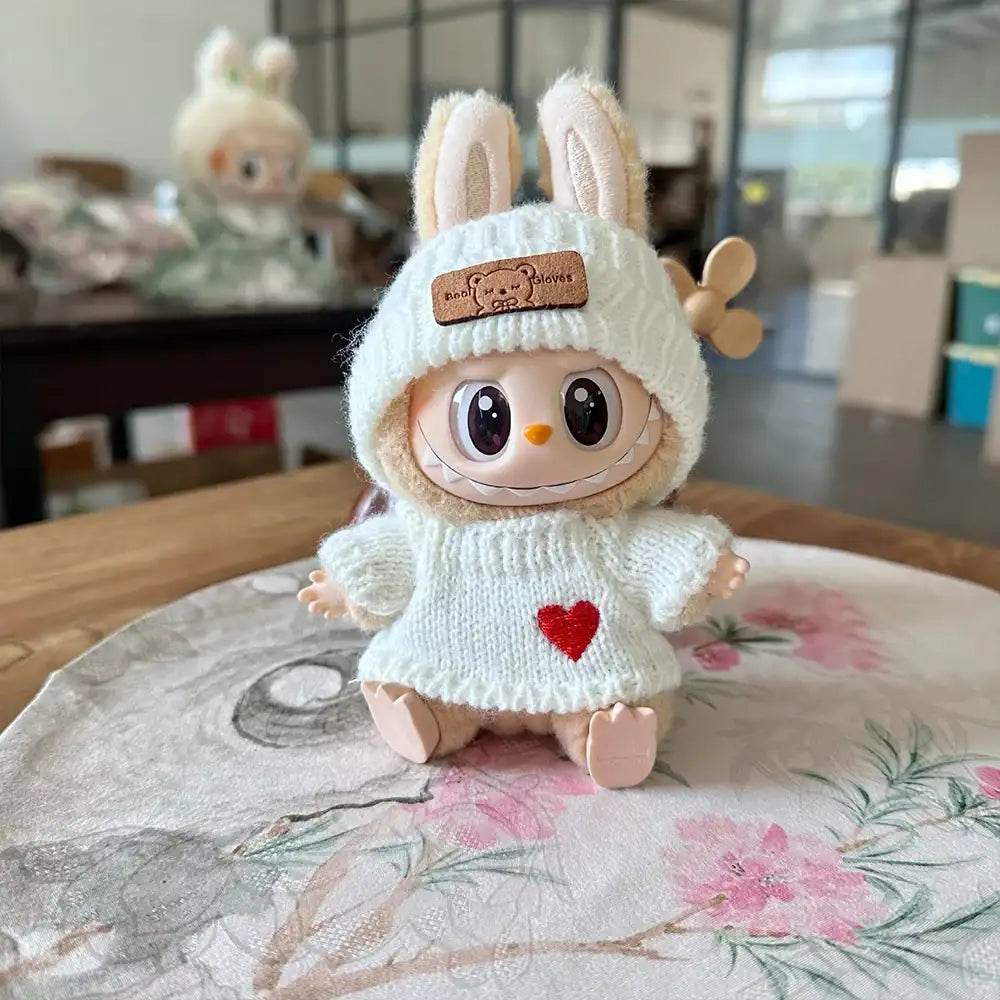LaBuBu Clothes For 17cm Labubu Designer Suitable for V1 V2 V3 Labubu Pendants Cute Fashion Birthday Gift - LaBuBu