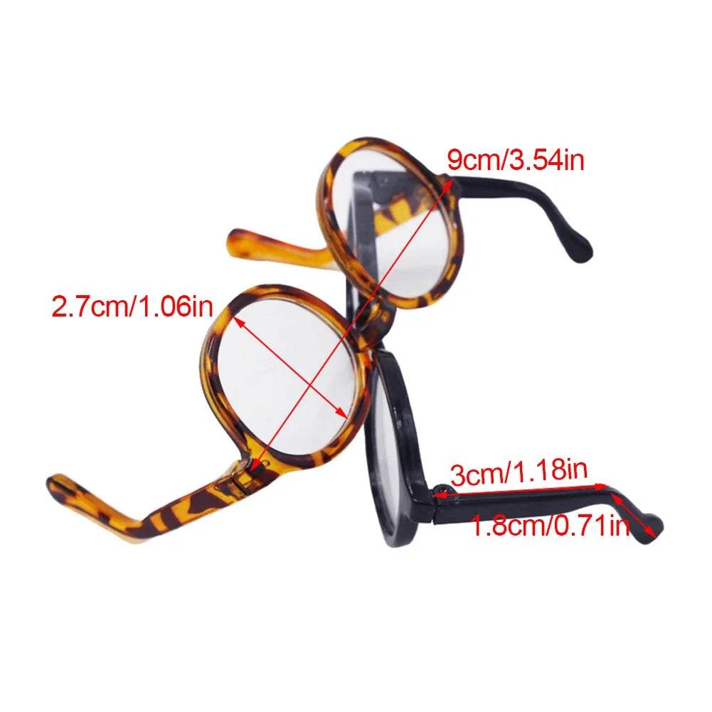 6.5cm Glasses and Sunglasses for 15cm and 1/8 1/6 1/3 1/4 BJD LaBuBu | LaBuBu Accessories - LaBuBu