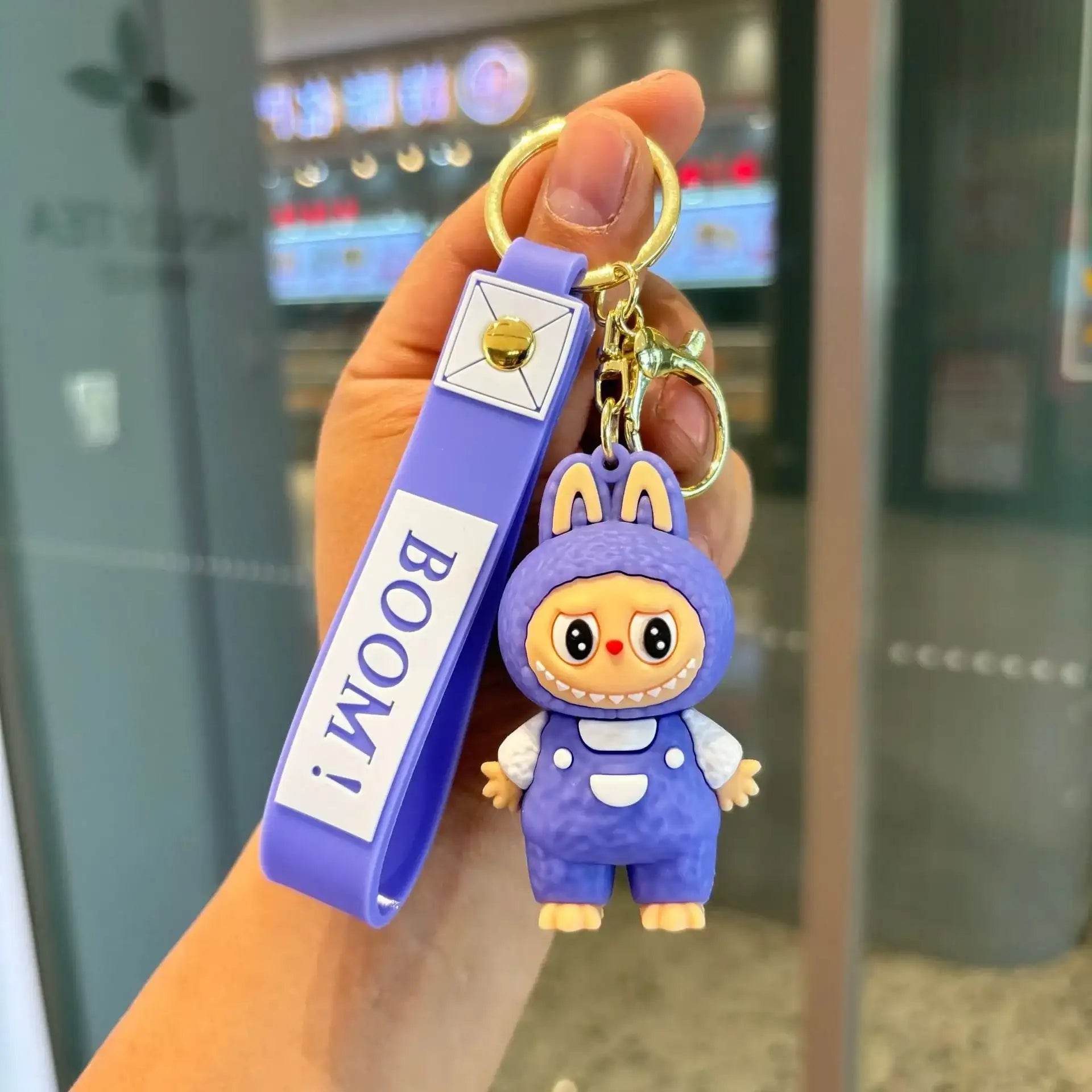 Labubu Keychain Cute Doll Mini Wristlet | LaBuBu Accessories - LaBuBu