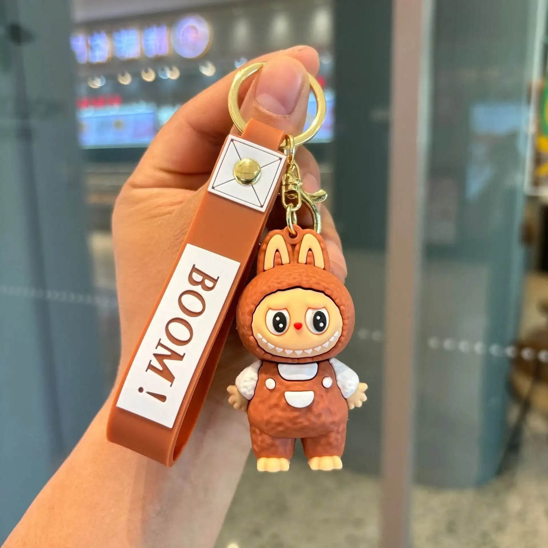 Labubu Keychain Cute Doll Mini Wristlet | LaBuBu Accessories - LaBuBu