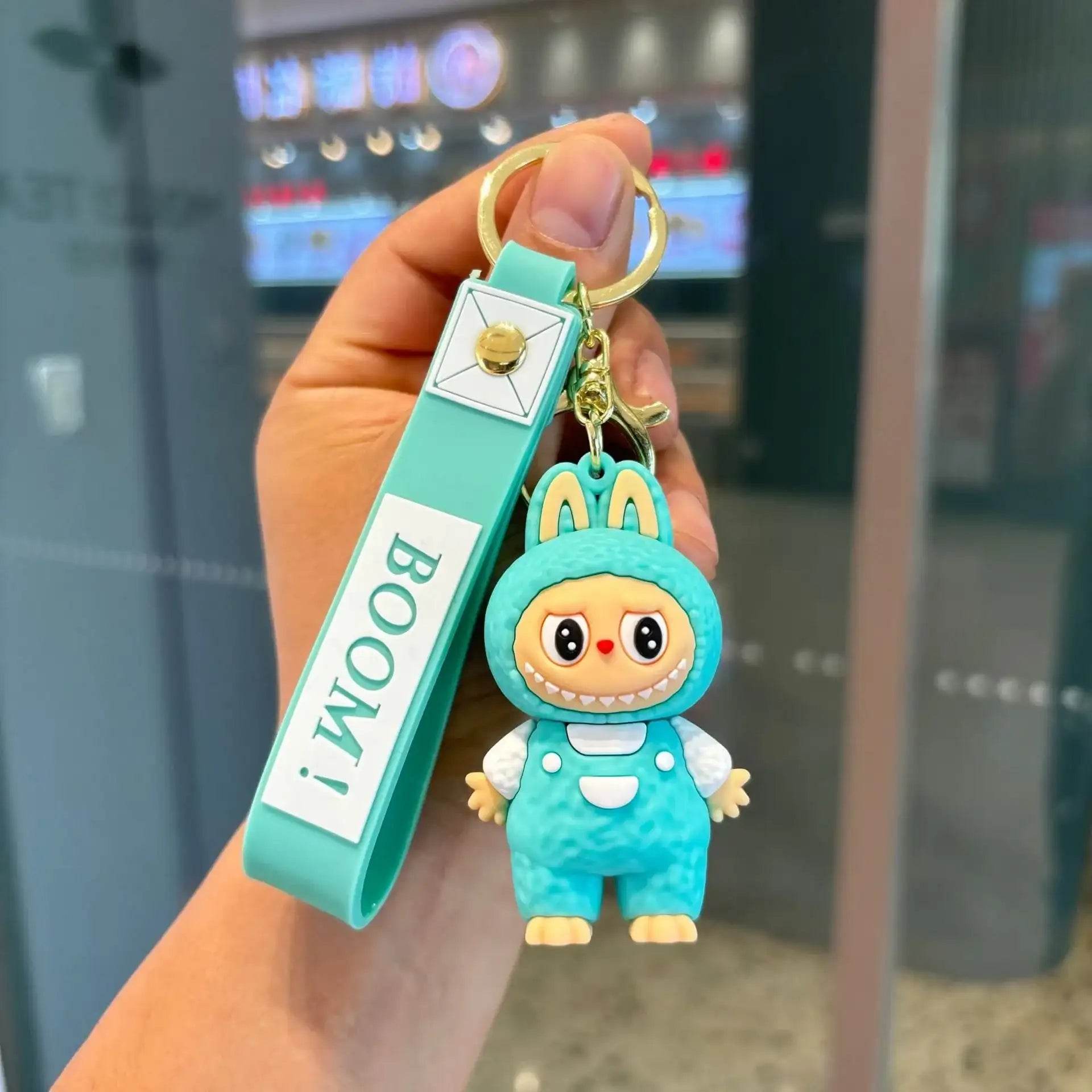 Labubu Keychain Cute Doll Mini Wristlet | LaBuBu Accessories - LaBuBu
