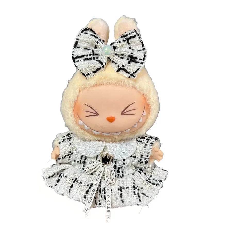 17cm Fashion Doll labubu Clothes Set Suitable for Boys Cute Plush Doll Clothes Suitable for Fashion - LaBuBu