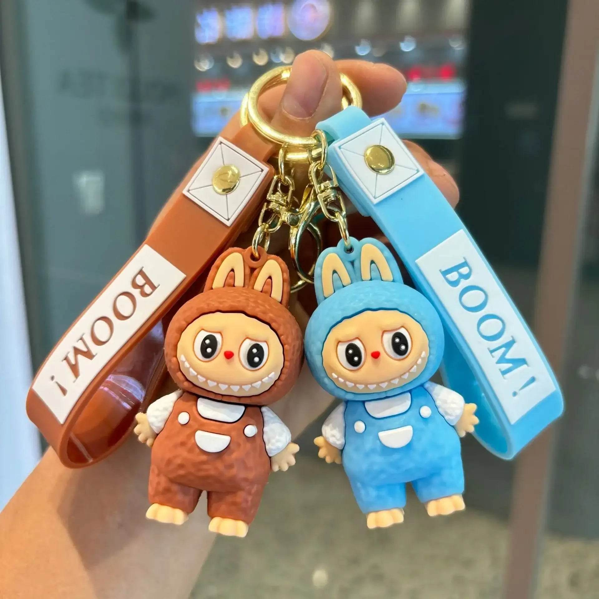 Labubu Keychain Cute Doll Mini Wristlet | LaBuBu Accessories - LaBuBu