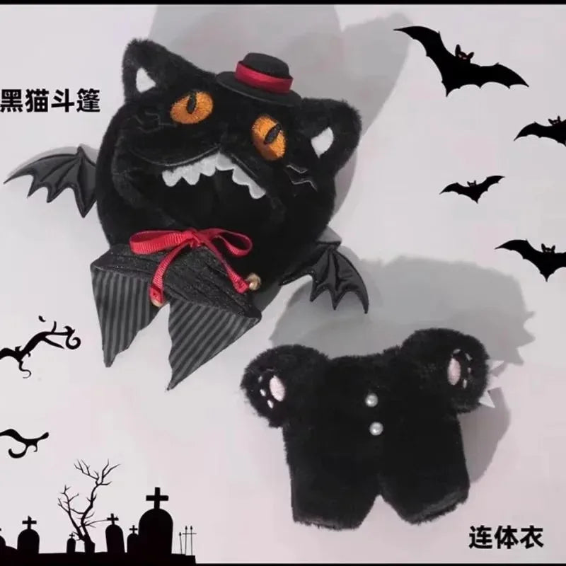 Labubu Halloween Doll Clothes Magic Outfit Set Witch and Black Cat Outfit Set - LaBuBus Monster