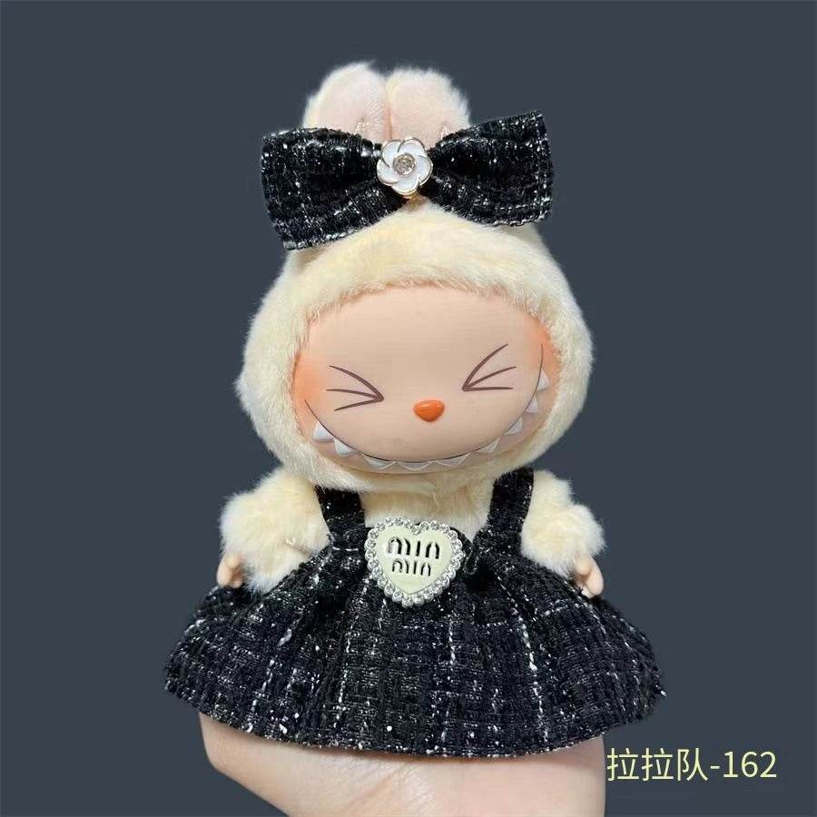 17cm Fashion Doll labubu Clothes Set Suitable for Boys Cute Plush Doll Clothes Suitable for Fashion - LaBuBu