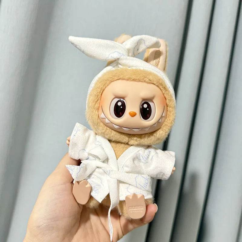 Labubu Clothes Cute Pajamas three piece to suit 15cm/17cm V1 V2 V3 - LaBuBu