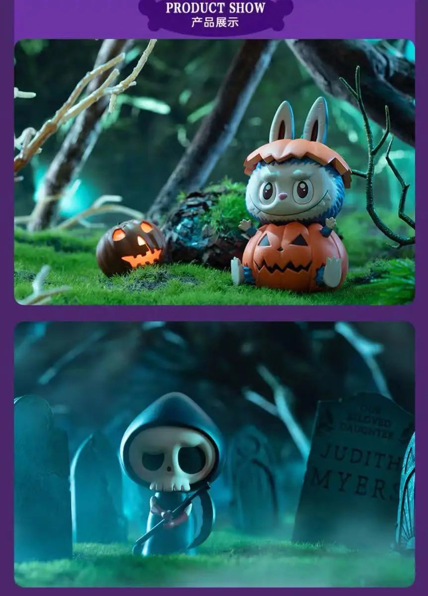 Labubu Halloween Monster Carnival Series Pendant LaBuBu Dolls
