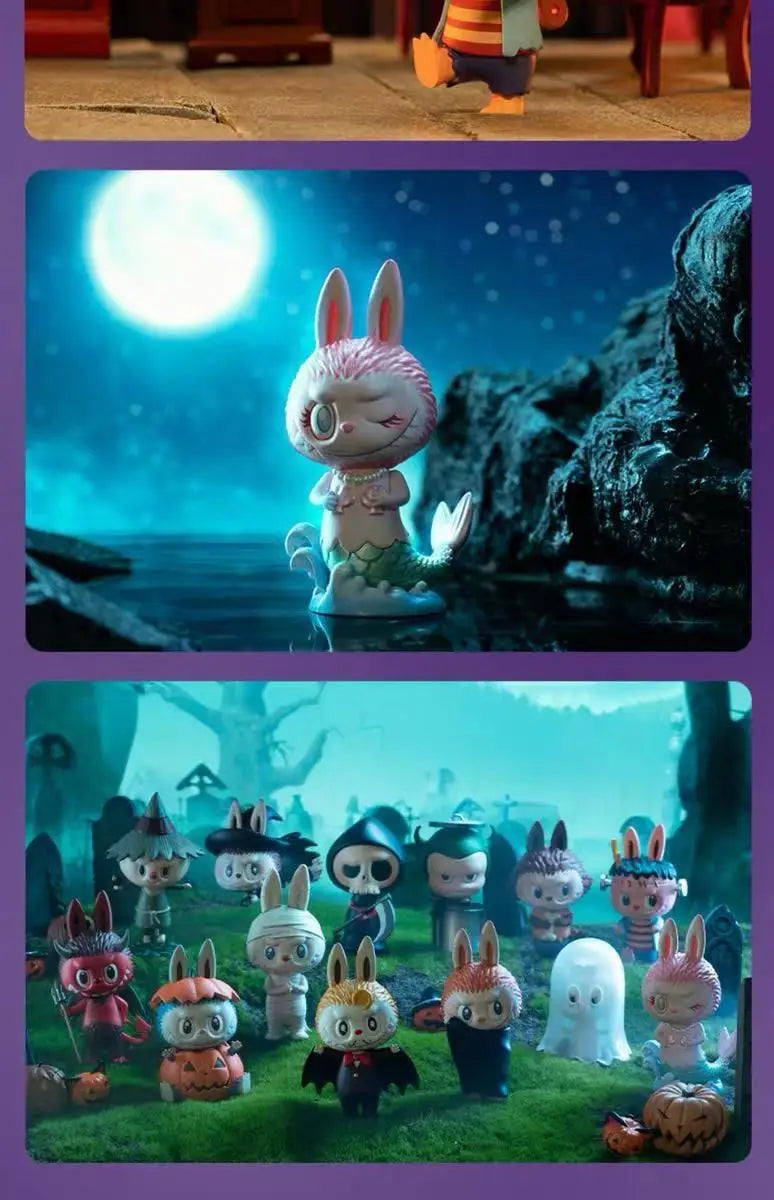 Labubu Halloween Monster Carnival Series Pendant LaBuBu Dolls