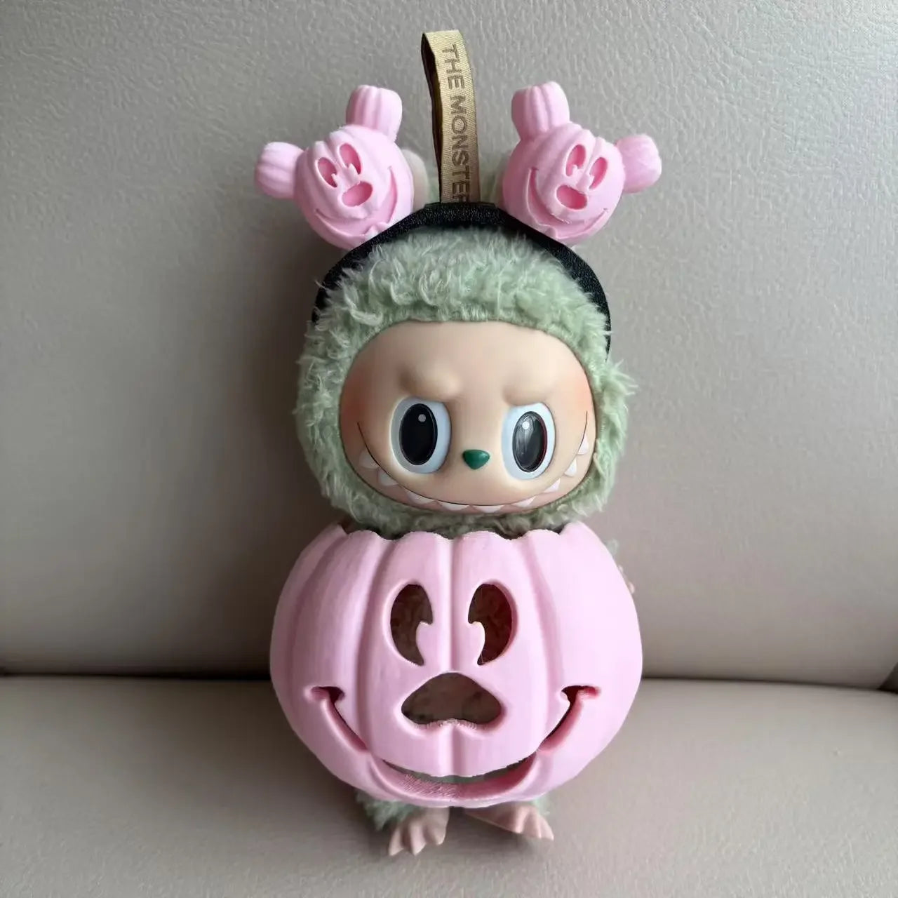 Labubu Halloween Costume Pumpkin 3D Printed Halloween LaBuBu Clothes Outfit 15-17cm - LaBuBus Monster