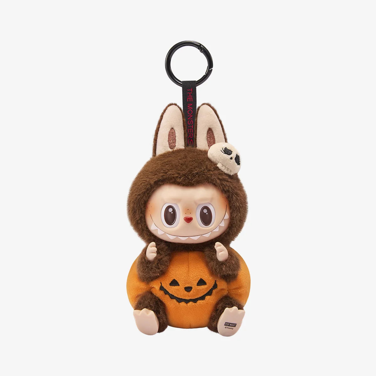 Labubu Happy Halloween Party Series-sitting Pumpkin Vinyl Plush Pendant | LaBuBu Dolls