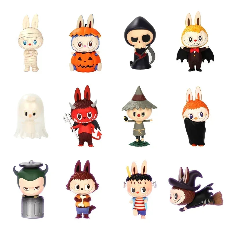 Labubu Halloween Monster Carnival Series Pendant LaBuBu Dolls