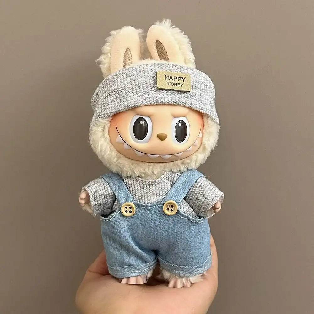 LaBuBu Clothes For 17cm Labubu Designer Suitable for V1 V2 V3 Labubu Pendants Cute Fashion Birthday Gift - LaBuBu