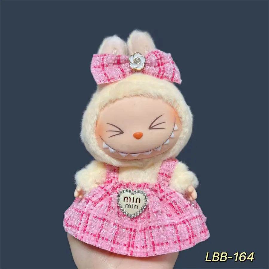17cm Fashion Doll labubu Clothes Set Suitable for Boys Cute Plush Doll Clothes Suitable for Fashion - LaBuBu