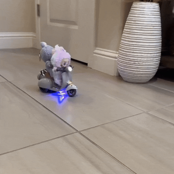 LaBuBu Toy Motorcycle Electric Scooter Vespa Inspired | LaBuBu Accessories - LaBuBus Monster
