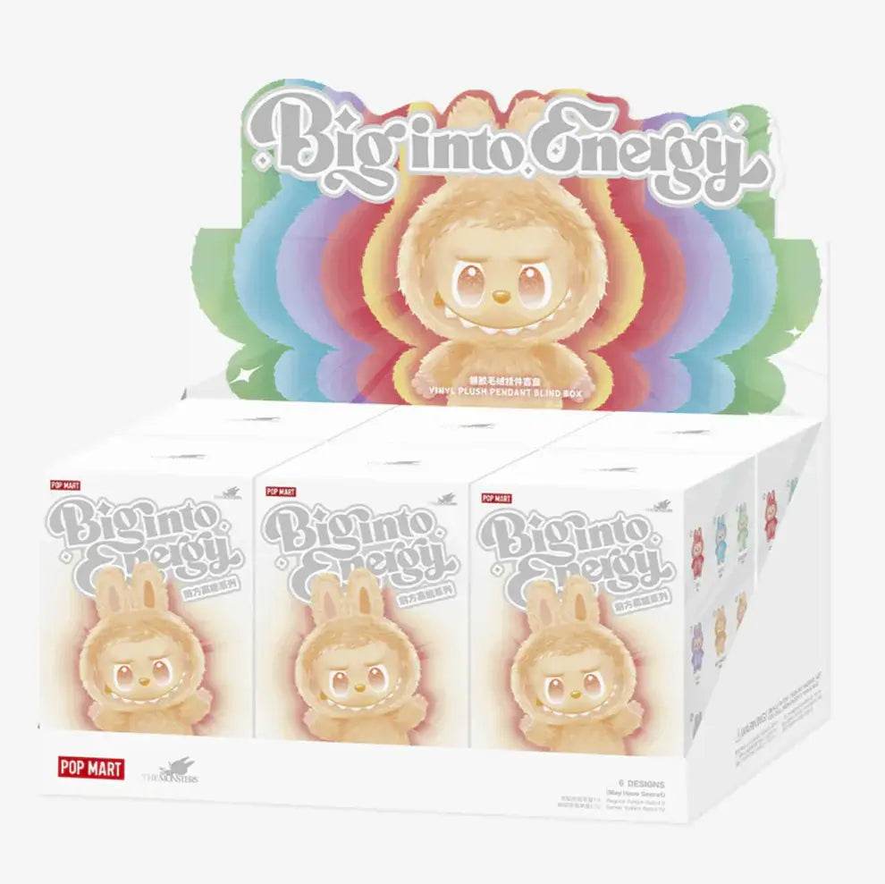 The Monsters Authentic Big into Energy Series V3 Vinyl Plush Pendant Blind Box (New, Sealed) 15cm | LaBuBu Dolls - LaBuBu