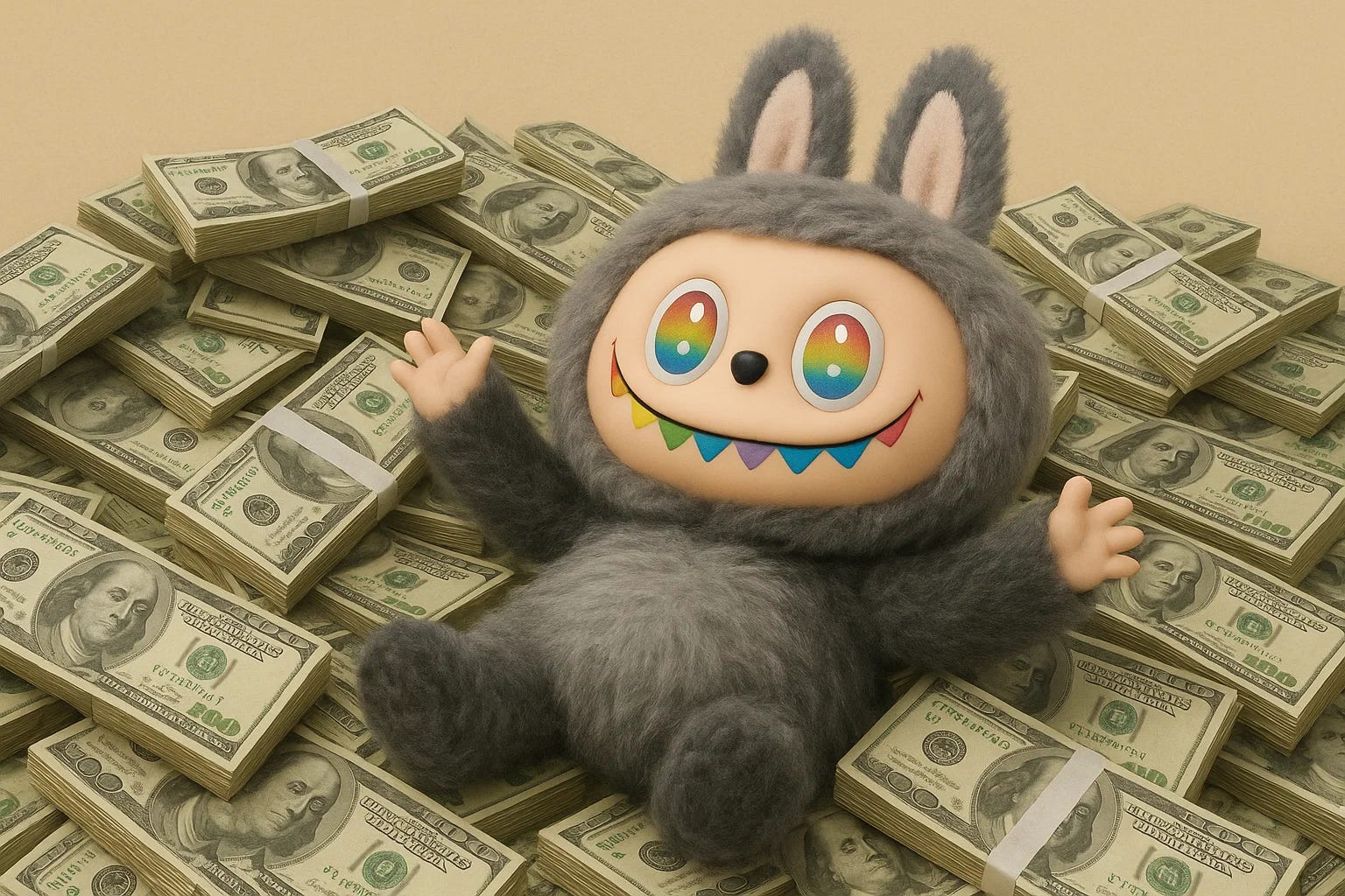 Labubu V3 THE MONSTERS Big Into Energy - ID | LaBuBu Dolls - LaBuBus Monster